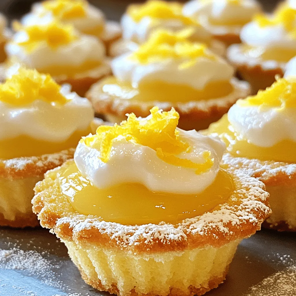 Lemon Bar Cookie Cups Recipe: A Delightful Dessert Experience