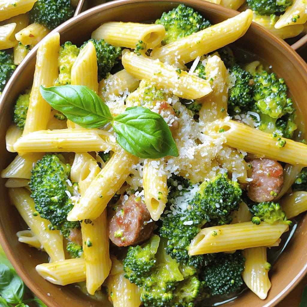 Broccoli and Sausage Pasta Perfect for Quick Dinners