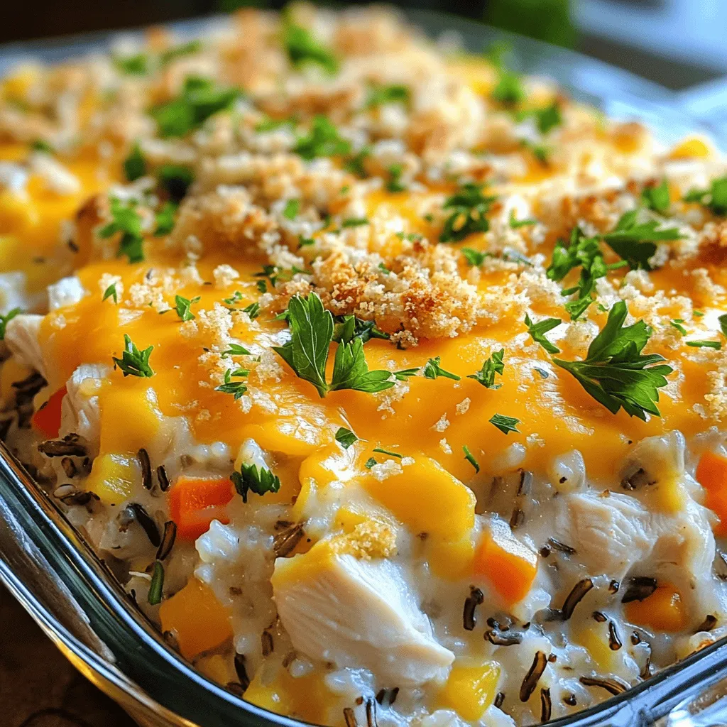 Chicken and Wild Rice Casserole Flavorful Family Meal