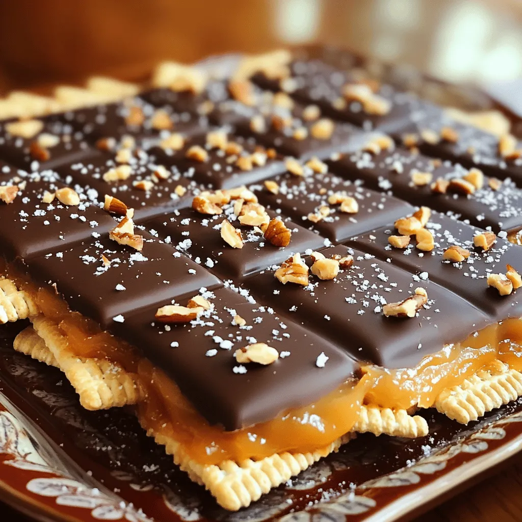 The ingredients for Christmas Crack are simple and easy to find. You will need: