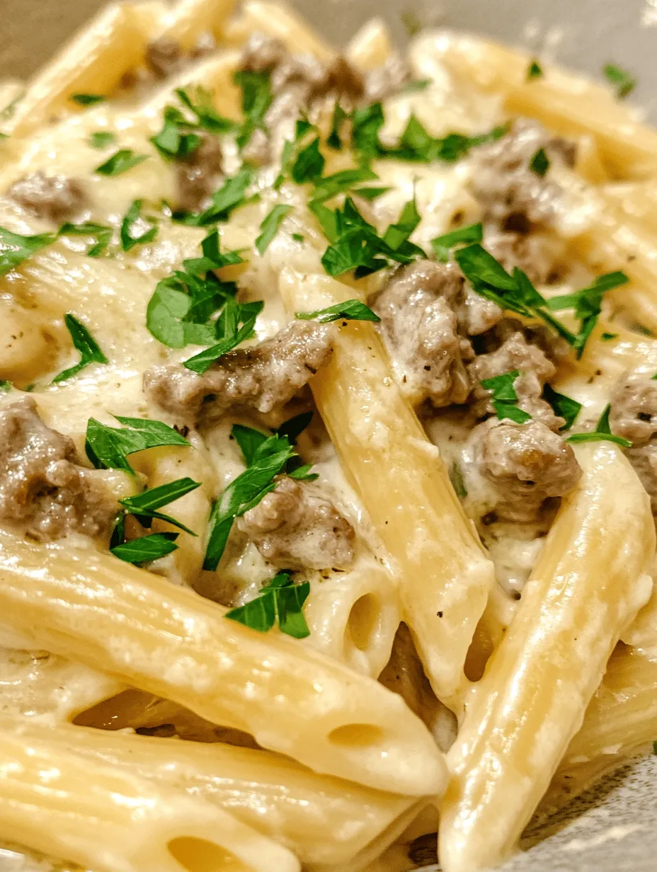 Creamy Dreamy Stovetop Beef Pasta: A Comfort Food Classic