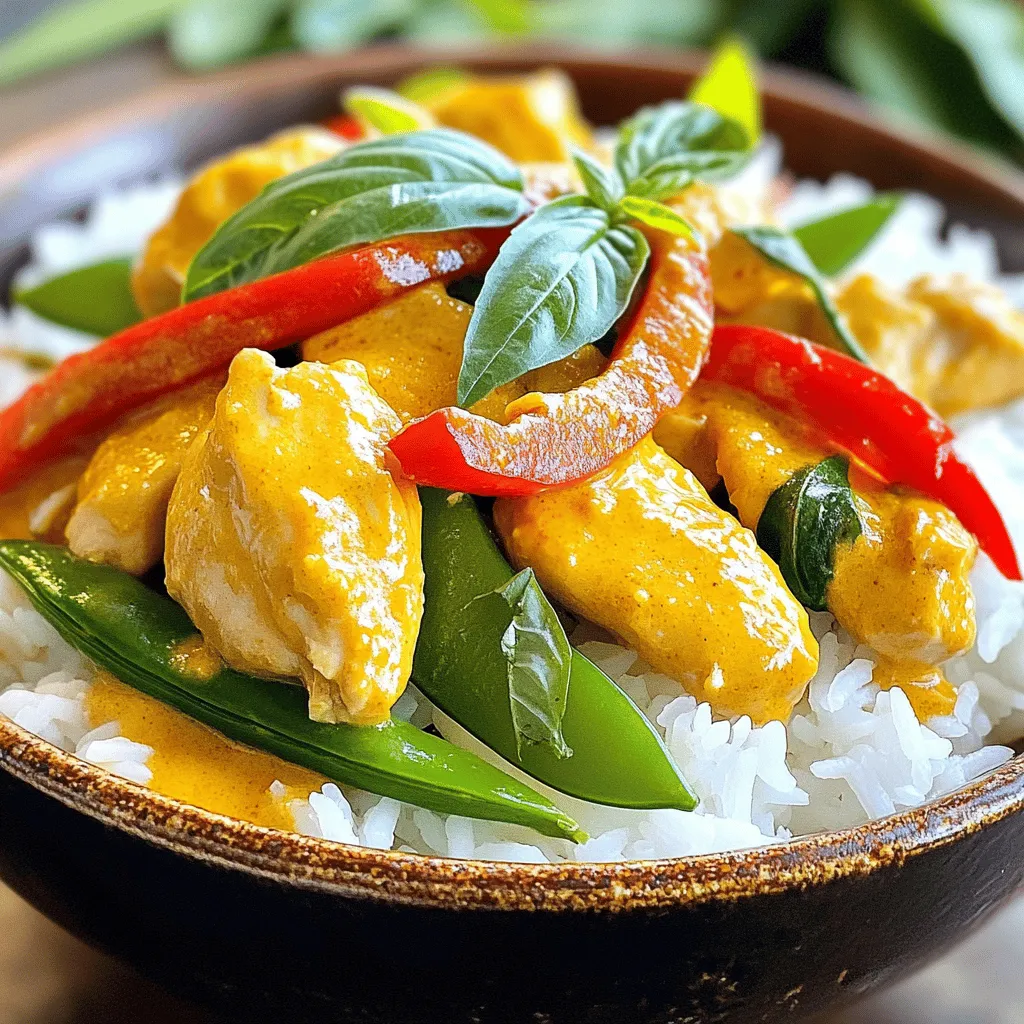 Thai Chicken Curry with Coconut Milk: A Flavorful Journey into Thai Cuisine