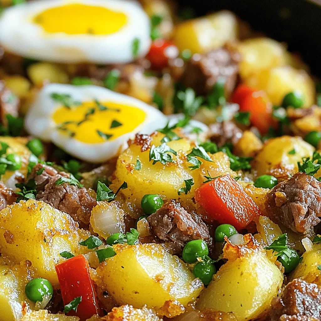 Crispy Corned Beef Hash Delight: A Comfort Food Classic