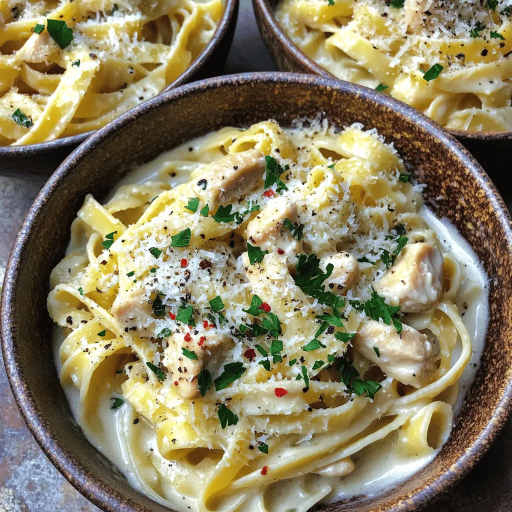 Creamy Chicken Pasta Fast and Flavorful Dinner Idea