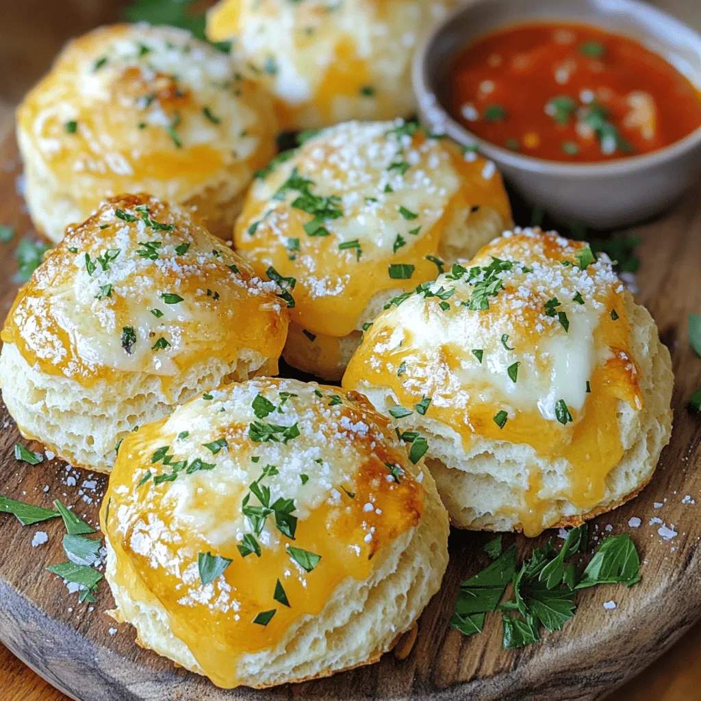 Pillsbury Biscuit Garlic Butter Cheese Bombs are a tasty treat. They are small, cheesy bites wrapped in flaky biscuit dough. You can enjoy them as a snack or a fun appetizer. The flavors of garlic and cheese shine through in every bite.