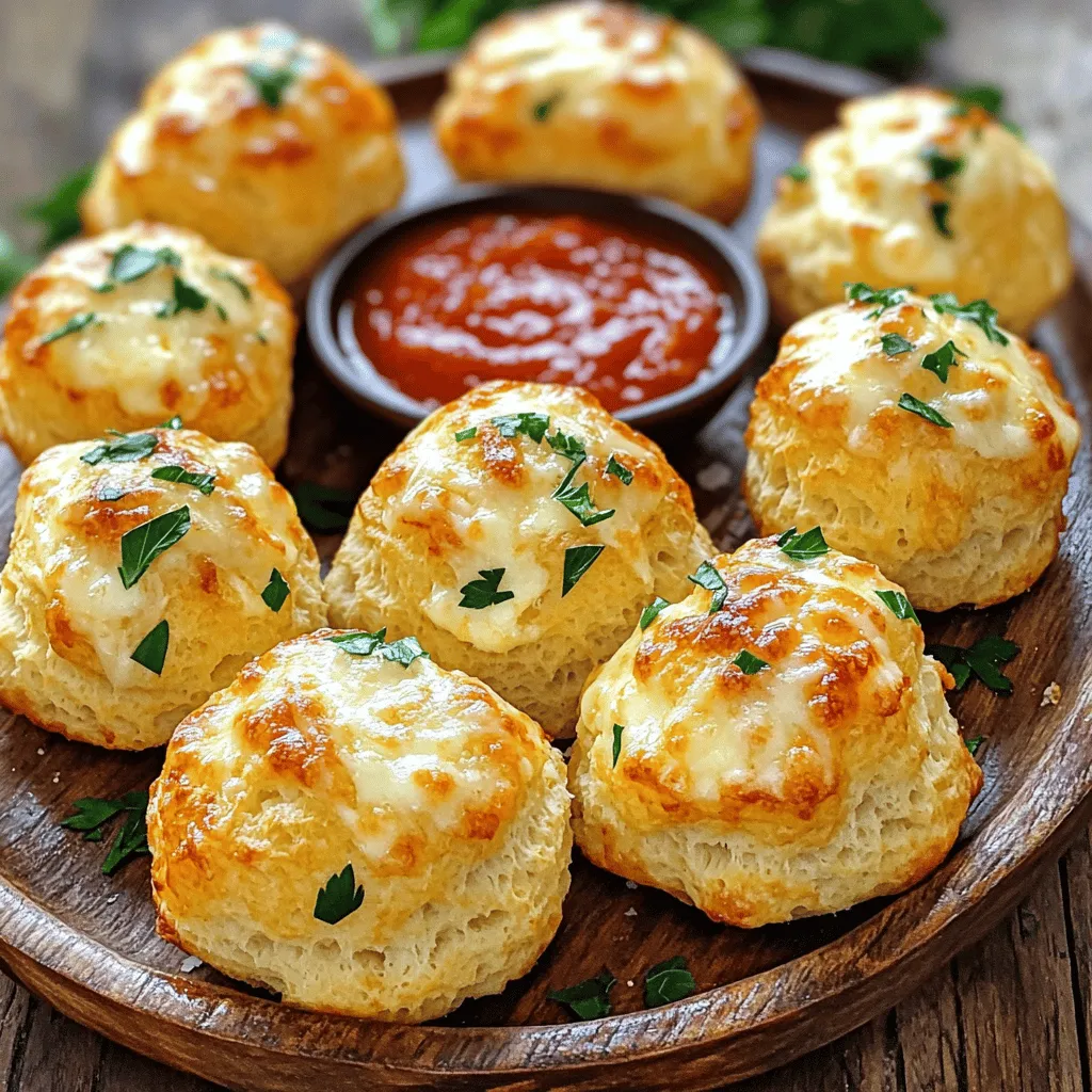 Pillsbury Biscuit Garlic Butter Cheese Bombs Delight