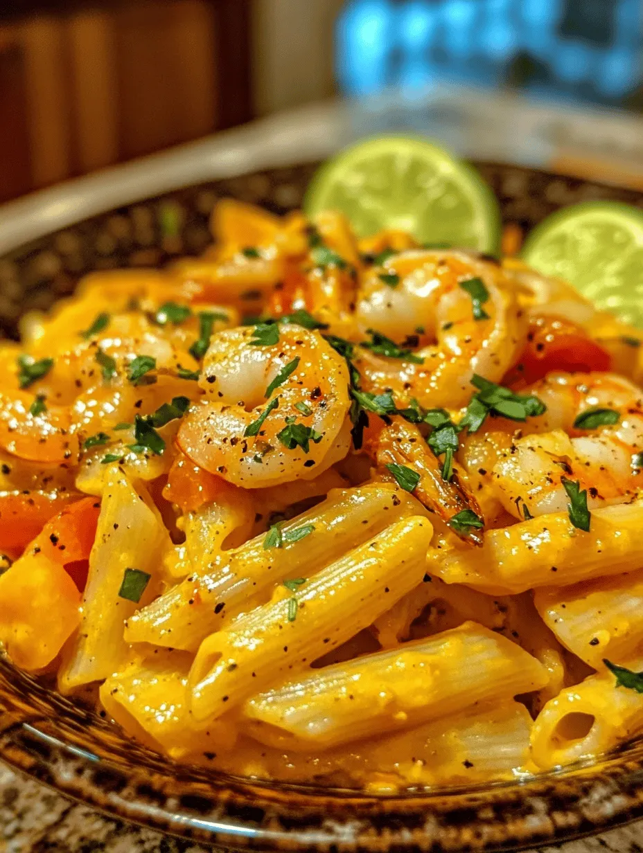 Rasta Pasta with Shrimp: A Quick &#038; Flavorful Delight