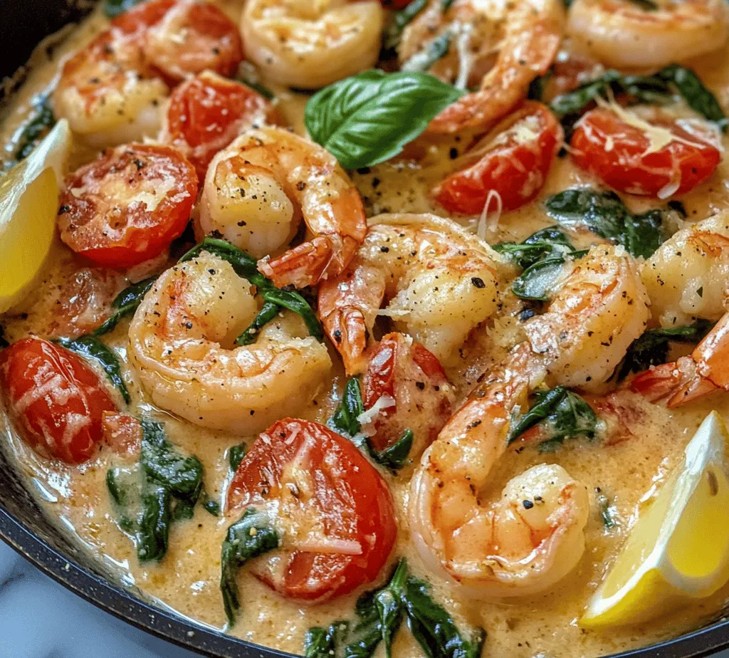 Creamy Tuscan Garlic Shrimp is a delightful dish that transports your taste buds straight to the heart of Italy. This culinary masterpiece seamlessly blends succulent shrimp with a luscious, creamy sauce infused with fragrant garlic, vibrant cherry tomatoes, and fresh spinach. The combination of flavors creates an irresistible profile that has captured the hearts of home cooks and food enthusiasts alike. Whether you