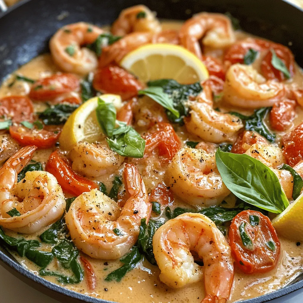 Creamy Tuscan Garlic Shrimp: A Delicious Italian-Inspired Delight