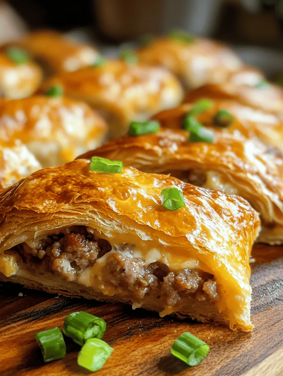 Rotel Sausage and Cream Cheese Crescents: A Perfect Finger Food Delight