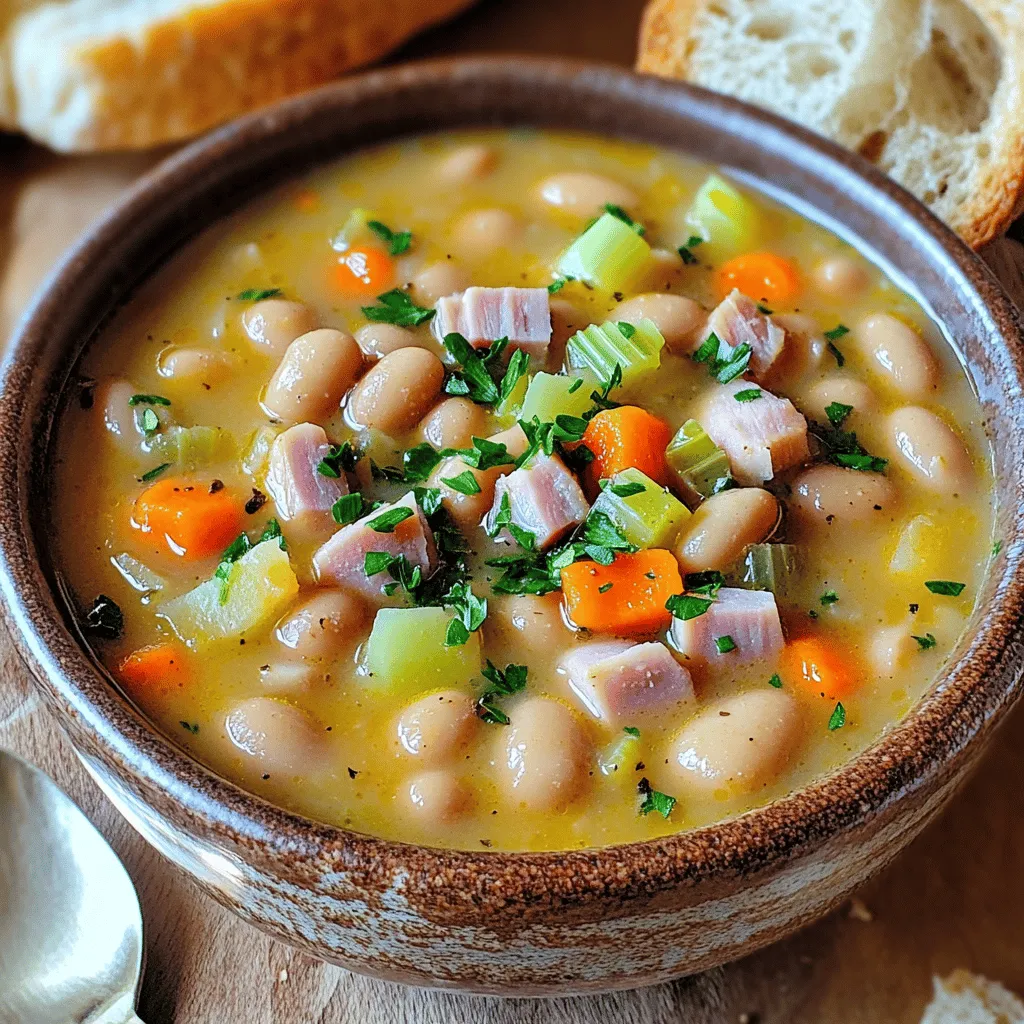 Navy Bean Delight Soup: A Hearty and Comforting Meal