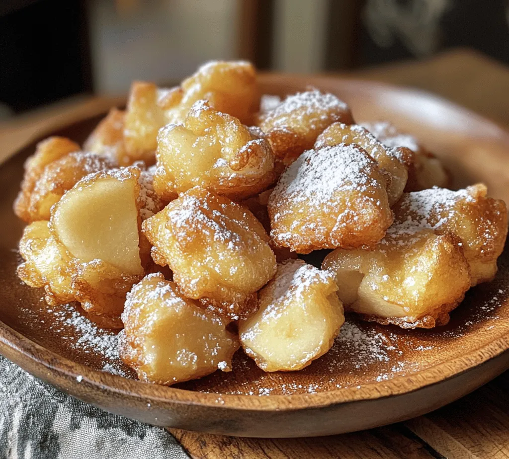 Apple fritters are a beloved treat that has delighted taste buds for generations. With their golden, crispy exterior and soft, sweet interior packed with juicy apples, it