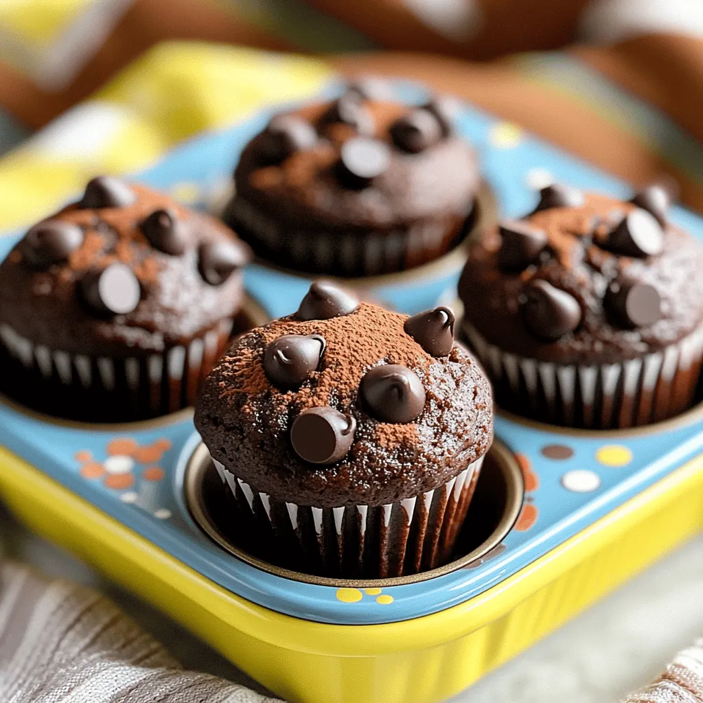 Healthy Chocolate Mini Muffins Easy and Tasty Snack