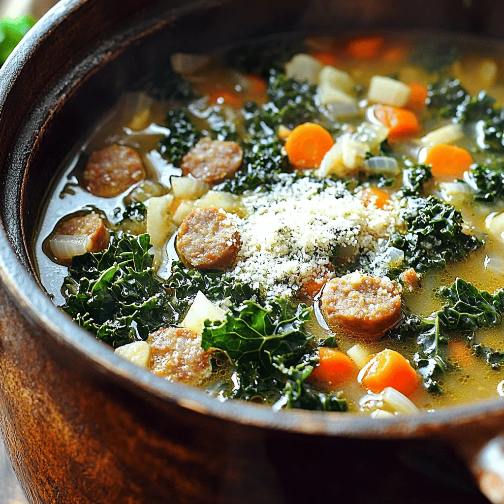 To make a great sausage soup, you need some key ingredients. First, choose your sausage. Italian sausage works best for flavor. You can use mild or spicy, depending on your taste.