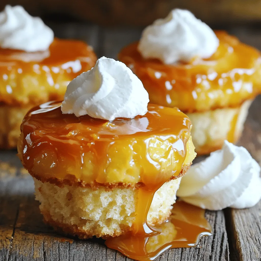Caramel Flan Muffins Delightfully Sweet Treats