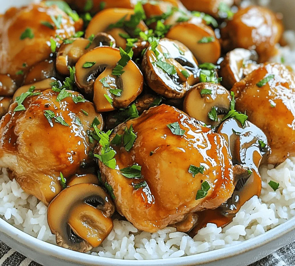 Mushroom Chicken Delight is a heartwarming dish that effortlessly combines the rich flavors of tender chicken and earthy mushrooms. This recipe is more than just a meal; it’s an experience that offers warmth and satisfaction with every bite. Whether you