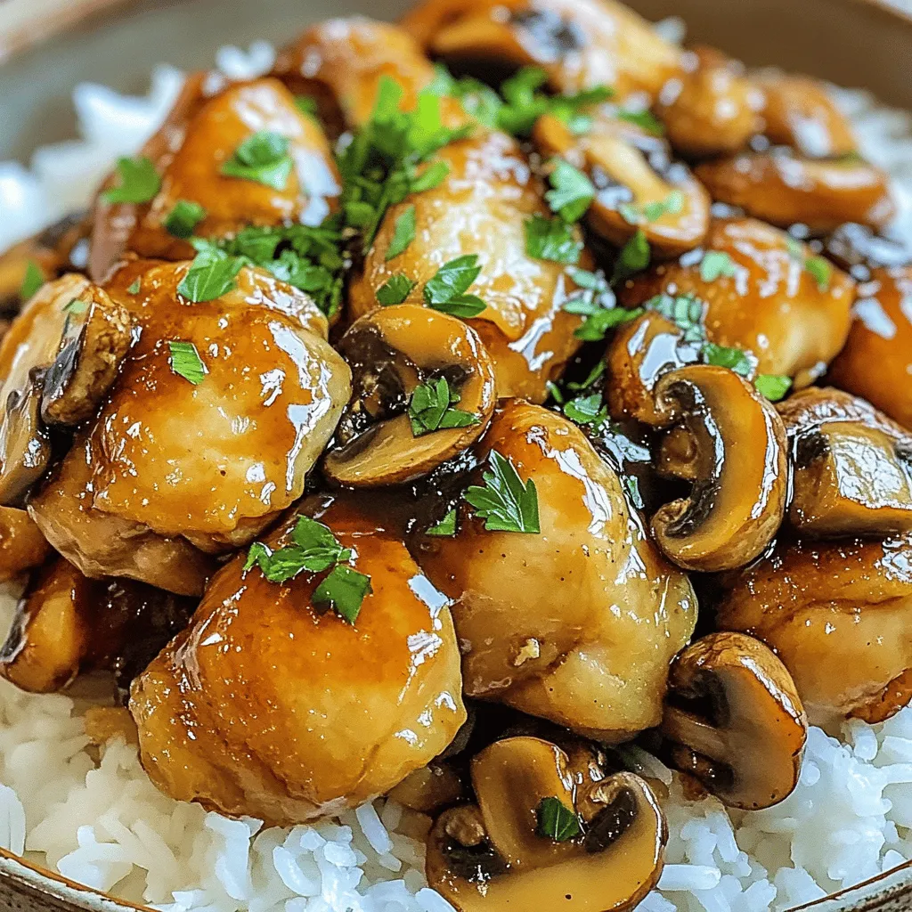 Mushroom Chicken Delight Recipe: A Comforting Culinary Experience