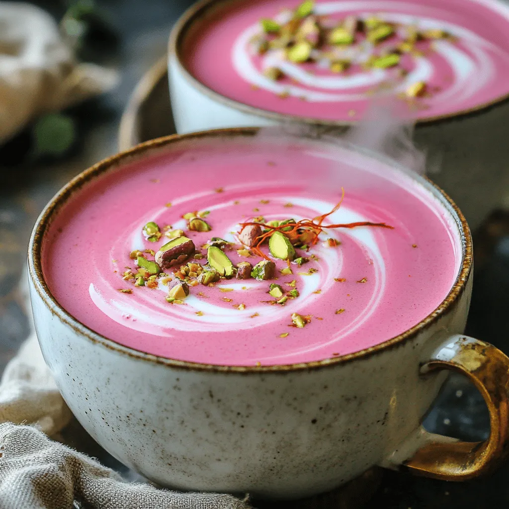 To make Kashmiri pink chai, you need a few special ingredients. The main star is green tea. You can use Kashmiri chai leaves or any good quality green tea. They give the tea its unique taste and deep color.