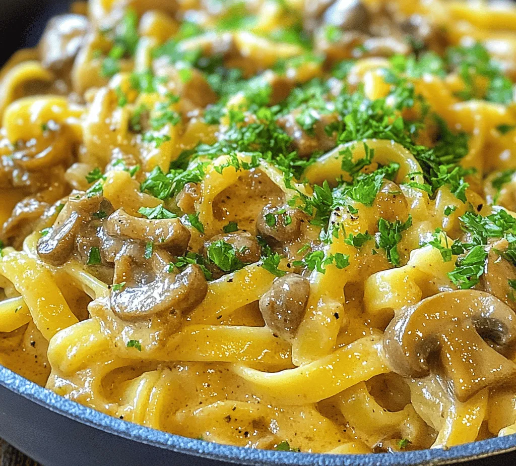 Understanding the components of your dish is crucial for achieving the best flavor and texture. Here, we break down the essential ingredients used in the One Pot Creamy Mushroom Pasta Delight.