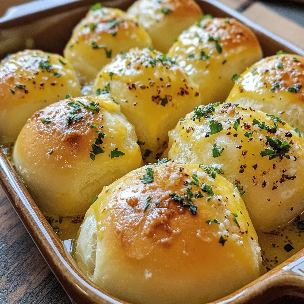 Irresistible Garlic Butter Bread Rolls: A Delightful Recipe to Savor