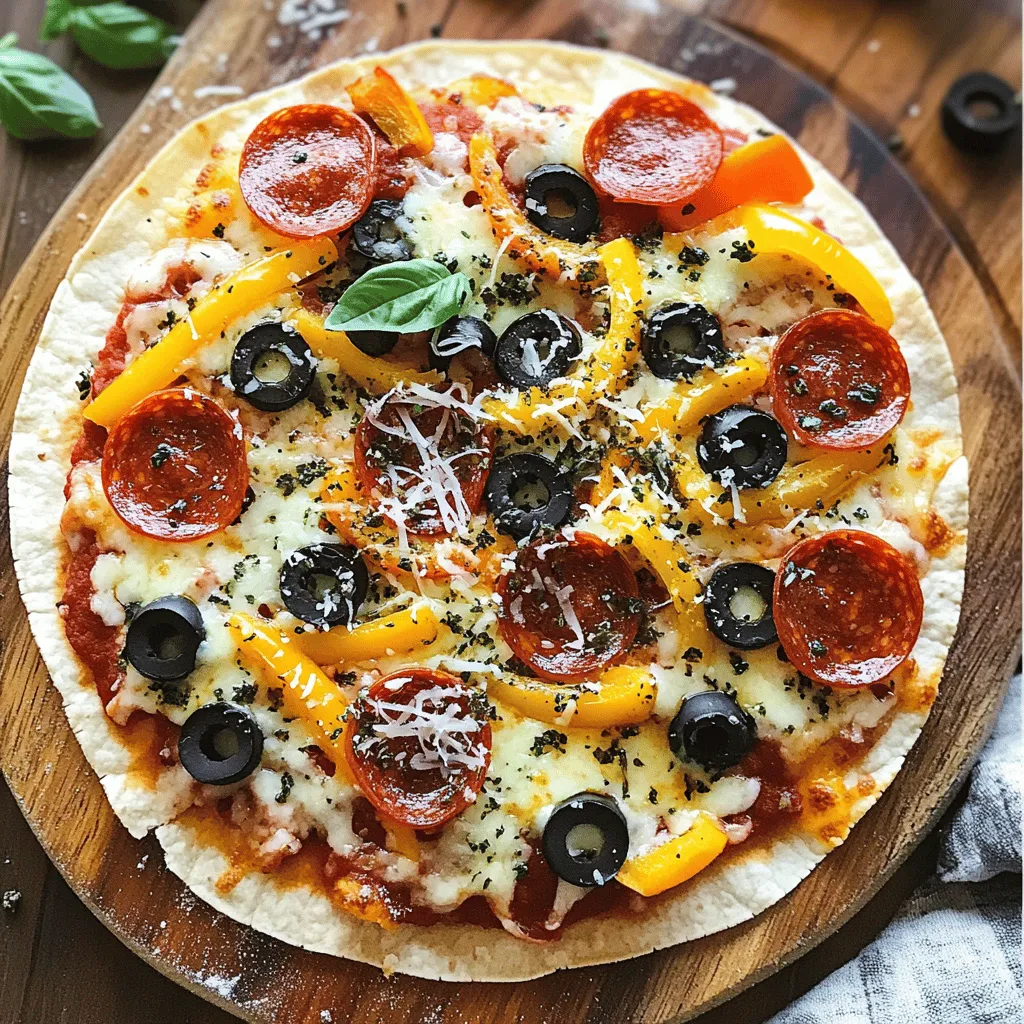 Pizza in a Tortilla Shell Recipe: A Delicious Twist on a Classic Favorite