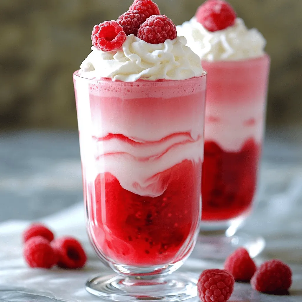 Raspberry Hibiscus Latte Refreshing and Flavorful Treat