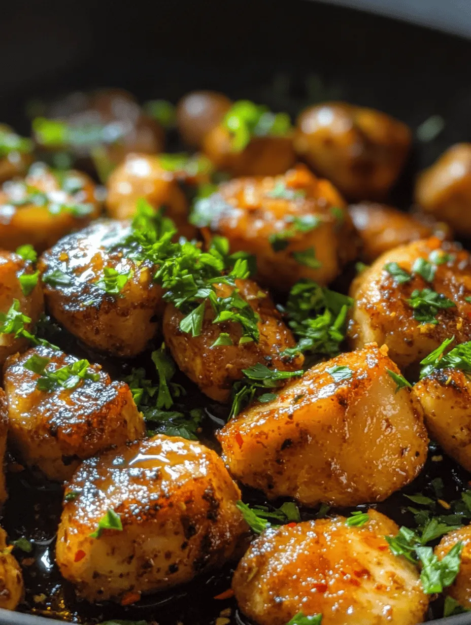 Garlic Butter Chicken Bites Recipe: A Quick and Delicious Meal