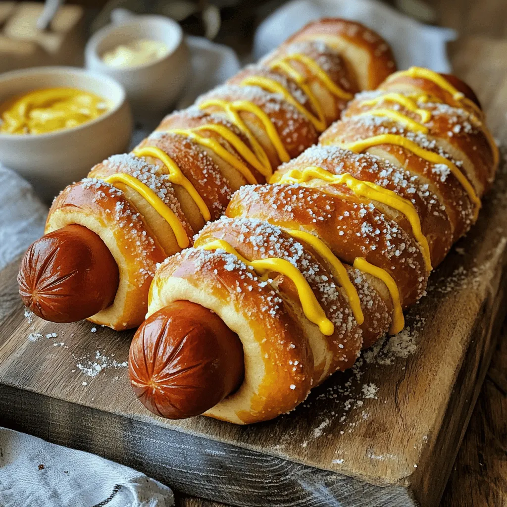 Delicious Pretzel Dogs Recipe