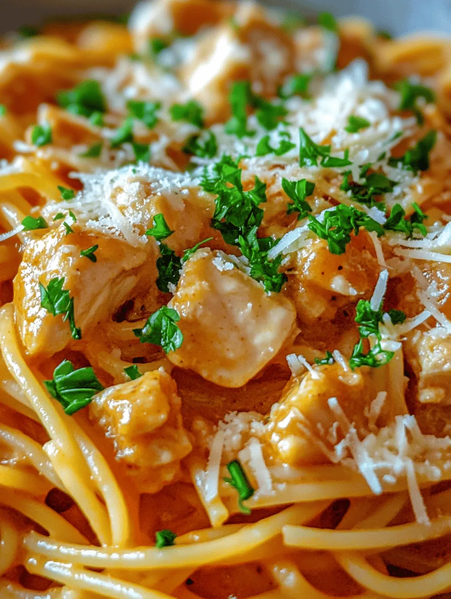 Delicious Creamy Chicken Spaghetti Recipe for a Quick Dinner