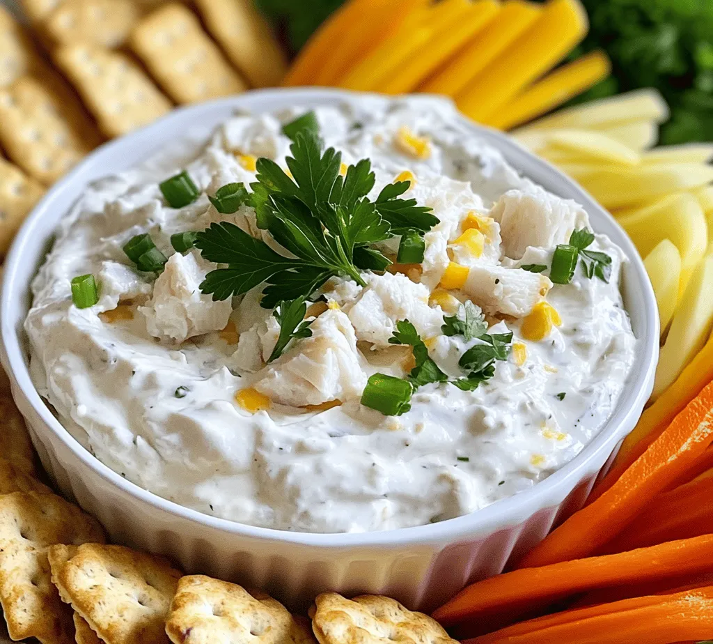 Discover the refreshing taste of the sea with our Chilled Ocean Delight: Creamy Cold Crab Dip. This delightful recipe is perfect for summer gatherings, picnics, or any occasion that calls for a light and flavorful appetizer. With its creamy texture and rich flavors, this crab dip will quickly become a favorite among your family and friends. Whether you