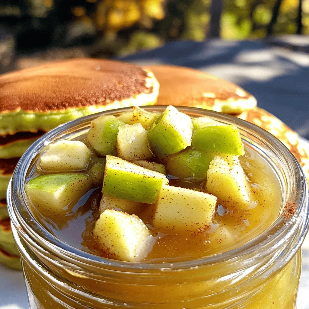 Crunchy Green Apple Bliss Syrup: A Step Toward Homemade Delights