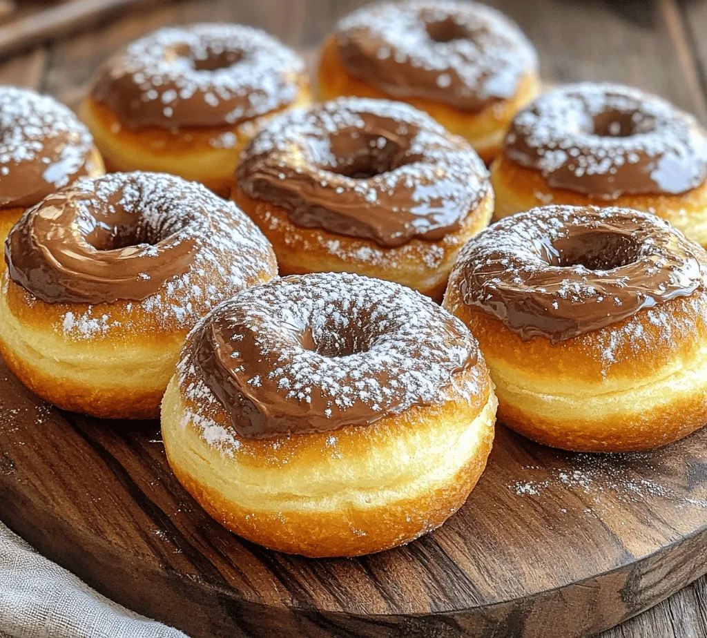Before diving into the specifics of the Nutella stuffed donuts recipe, it’s essential to understand the fundamentals of donut making. The art of crafting donuts begins with the dough. Donut dough can vary in texture, but for this recipe, we will focus on a yeast-based dough. Yeast is a crucial ingredient in creating light and fluffy donuts, as it ferments and produces carbon dioxide, which causes the dough to rise. This process results in the airy texture that makes donuts so enjoyable to eat.