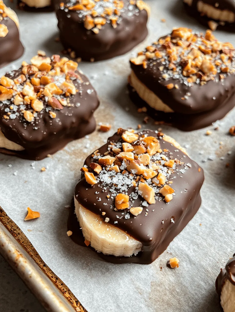 Chocolate Covered Frozen Banana Peanut Butter Sandwiches: A Guilt-Free Indulgence
