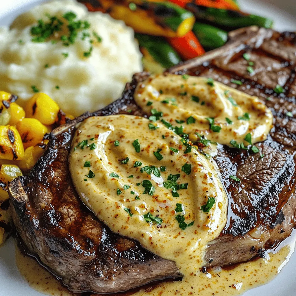 The key to a great dish lies in its ingredients. For an irresistible steak recipe, you need two ribeye steaks. These steaks should be about one inch thick. They are juicy and flavorful, perfect for this meal. You will also need salt and black pepper to season the steaks.