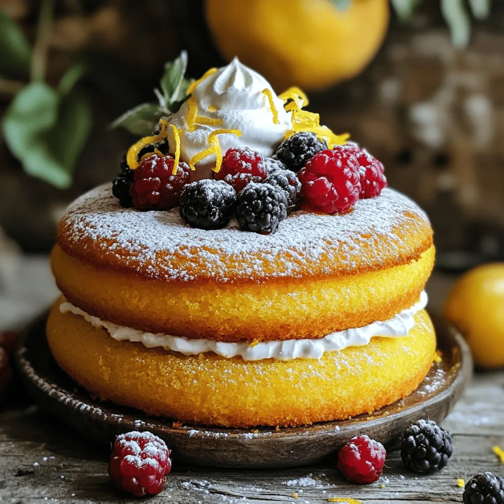 Easy Lemon Cake Simple and Delicious Recipe Guide