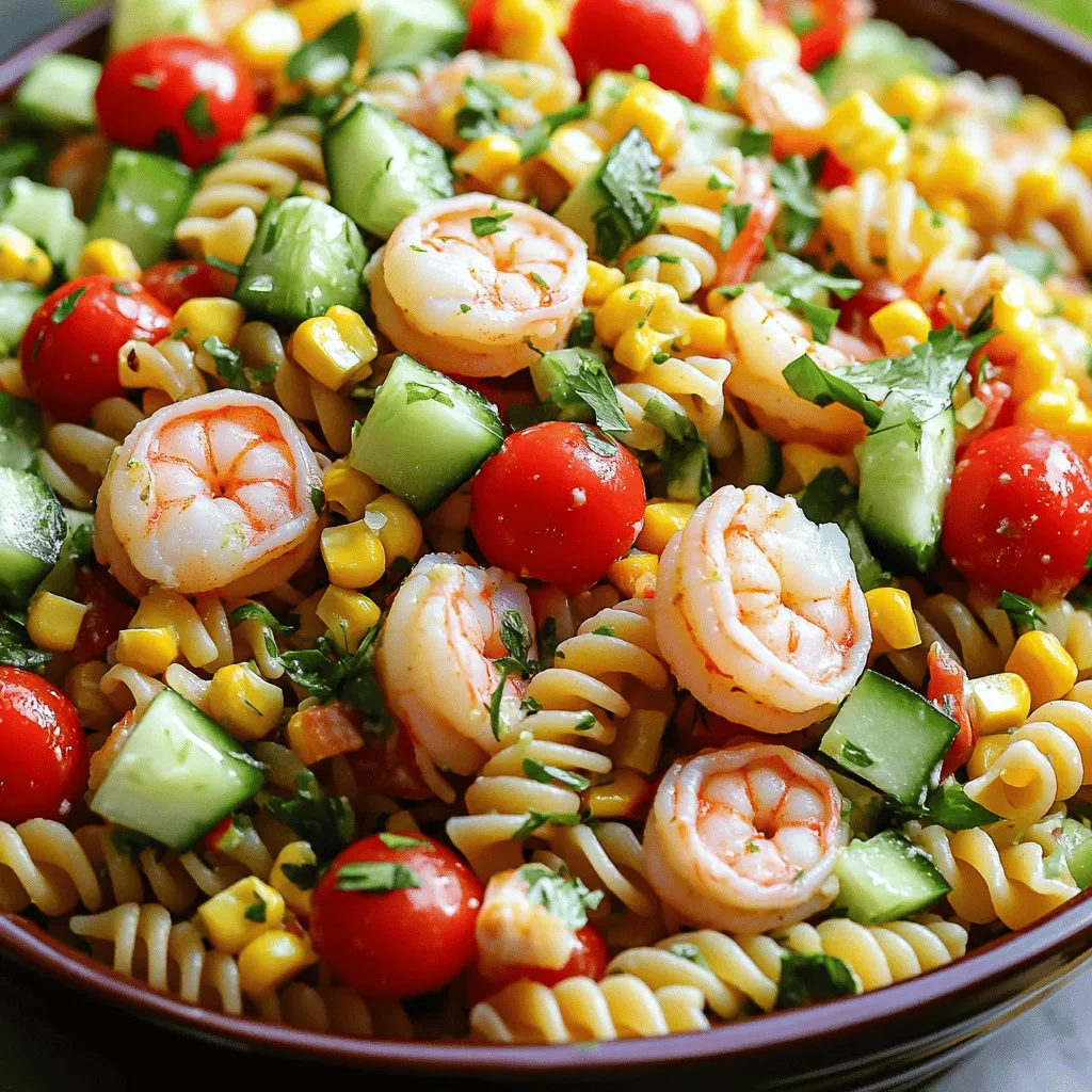 Seafood Pasta Salad Fresh and Flavorful Recipe