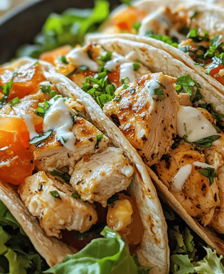 In the world of quick and healthy meals, garlic chicken wraps stand out as a flavorful choice that is both satisfying and easy to prepare. These wraps combine tender, marinated chicken with fresh vegetables and savory seasonings, all wrapped up in a wholesome tortilla. Not only do garlic chicken wraps deliver a punch of flavor, but they also offer a range of nutritional benefits, making them an excellent option for anyone looking to eat well without sacrificing taste.