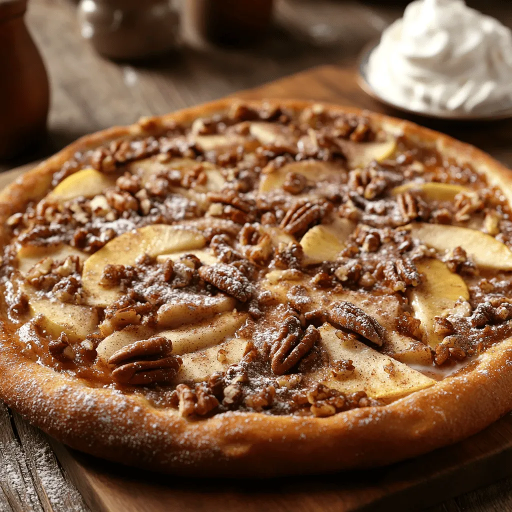 Cinnamon-Sugar Delight Pizza: An Irresistible Sweet Treat