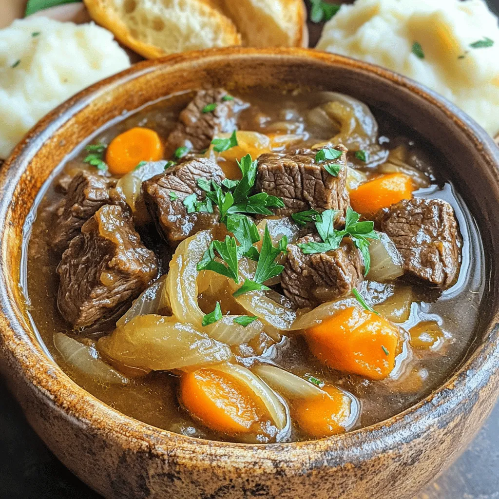 Beef Carbonnade Stew Comforting and Hearty Recipe