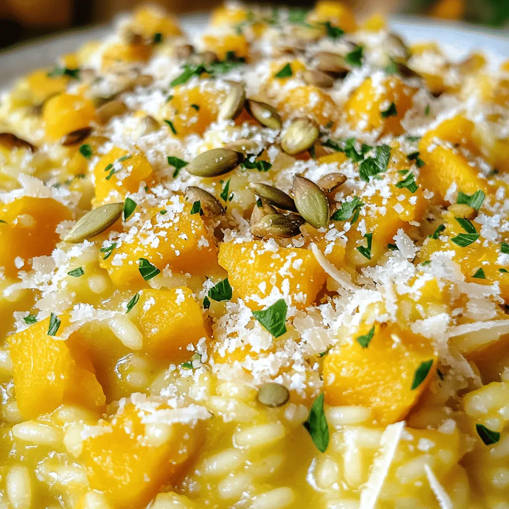 Butternut Bliss Risotto: A Creamy Autumn Delight