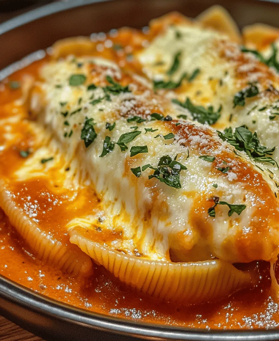 The success of Garlic and Spinach Stuffed Pasta Shells relies heavily on the quality and selection of ingredients used. Each component plays a vital role in creating a harmonious flavor profile that elevates this dish to a new level. Let’s delve into the key ingredients that make these stuffed pasta shells so special.
