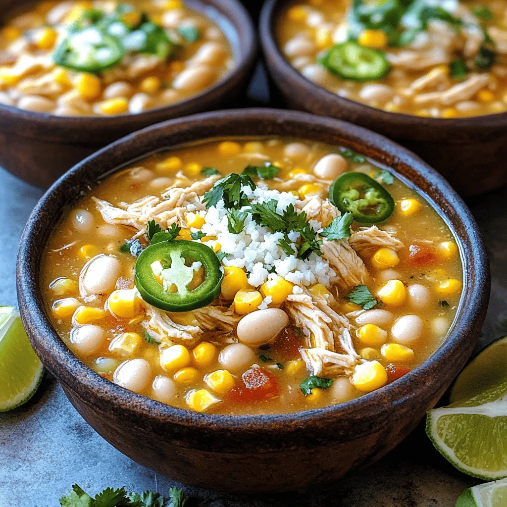 Mexican Street Corn White Chicken Chili Flavor Boost