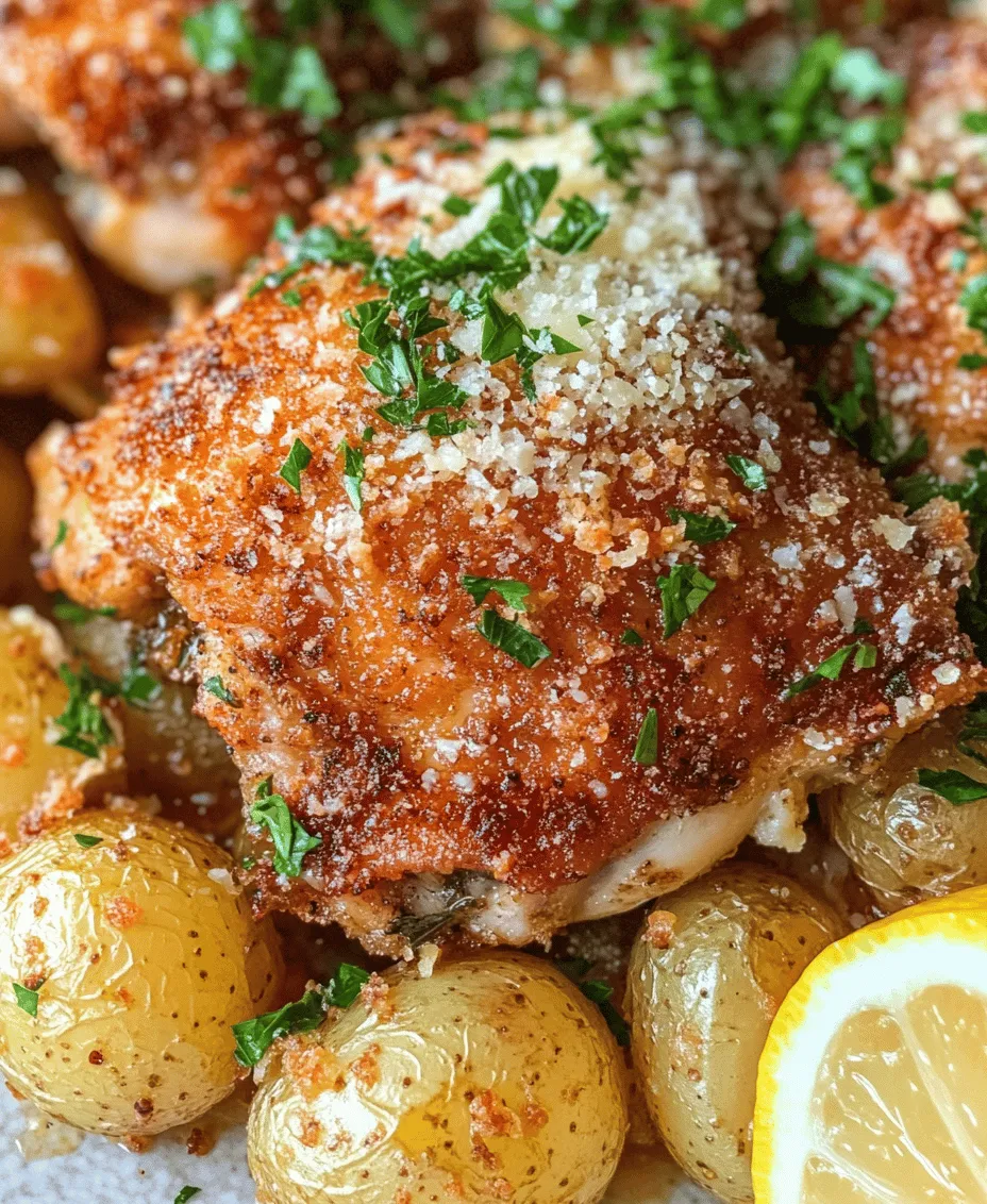 Looking for a dish that combines comfort, flavor, and simplicity? Garlic Parmesan Chicken and Potatoes is the answer. This mouthwatering recipe is perfect for family dinners or gatherings, bringing together the savory goodness of tender chicken and crispy potatoes, all enveloped in the rich flavors of garlic and Parmesan cheese. Even the most novice home cooks will find this dish accessible, thanks to its straightforward preparation and minimal ingredients. Whether you