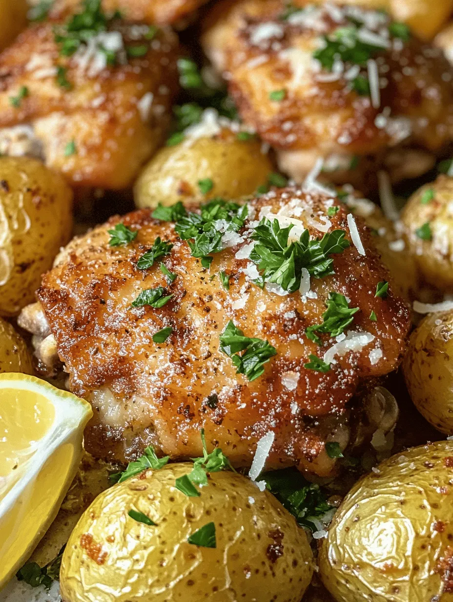 Garlic Parmesan Chicken and Potatoes Recipe: A Hearty Delight for Family Gatherings