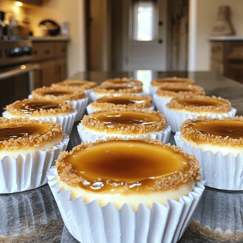 Mini Crème Brûlée Cheesecakes Delightful and Simple