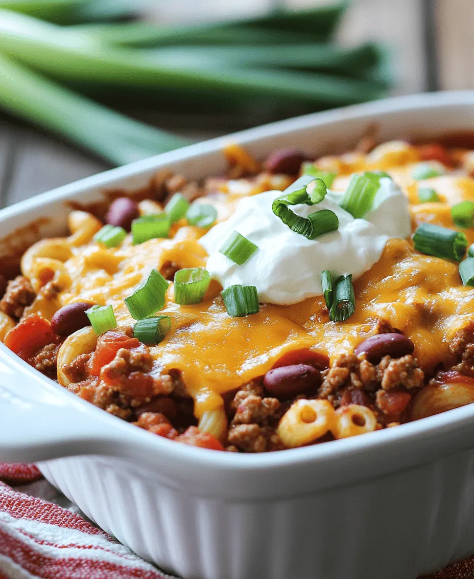 In today’s fast-paced world, many of us find ourselves juggling multiple responsibilities, often leaving little time for preparing nourishing meals. However, the quest for a dish that is both quick to prepare and satisfying can feel daunting. Luckily, we have the perfect solution for your dinner dilemma: the Quick & Easy Chili Mac Dinner. This dish is a delightful fusion of two timeless classics—hearty chili and comforting macaroni and cheese—that seamlessly combine into one delicious meal.