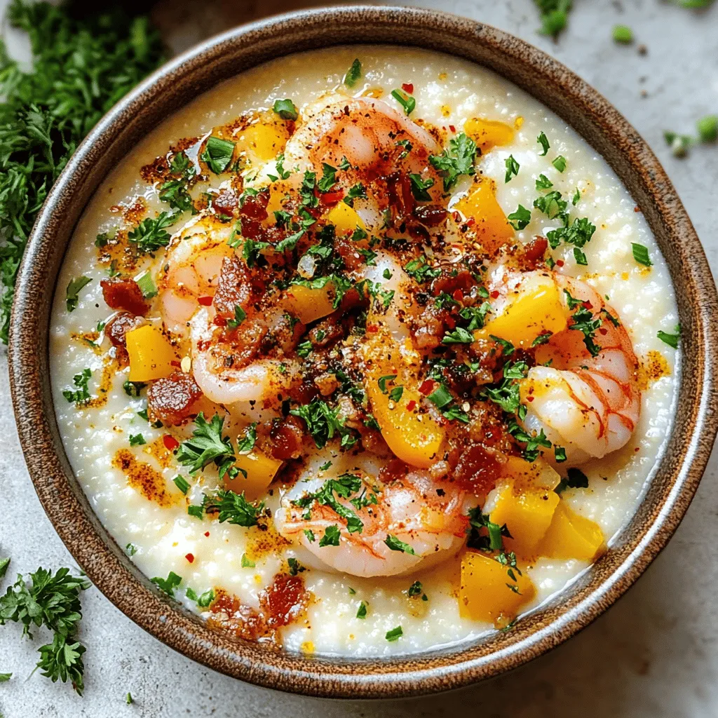 Million Dollar Shrimp and Grits with a Cajun Twist: A Culinary Delight