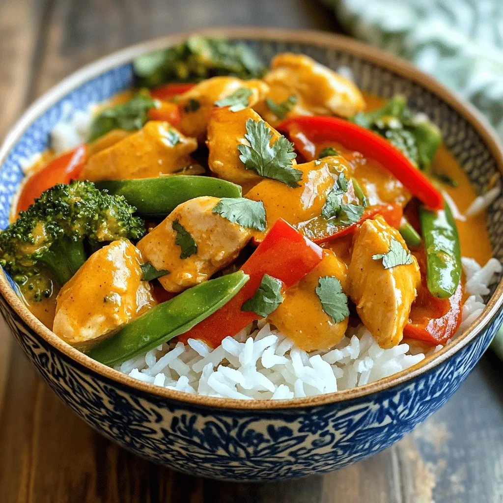 Thai Coconut Chicken Curry Delight: A Flavorful Journey into Thai Cuisine