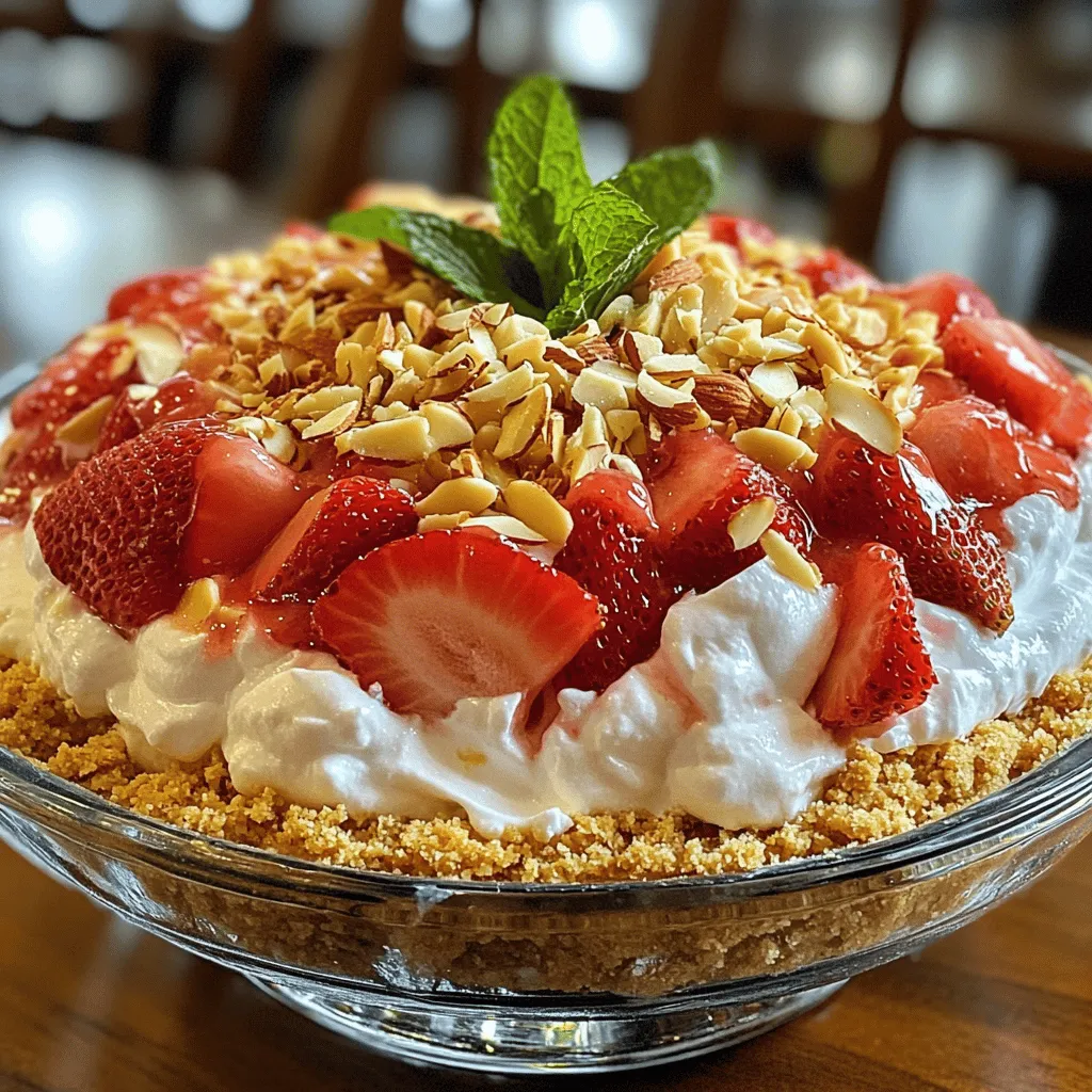 Chilled Strawberry Bliss Icebox Pie: A Refreshing Summer Delight