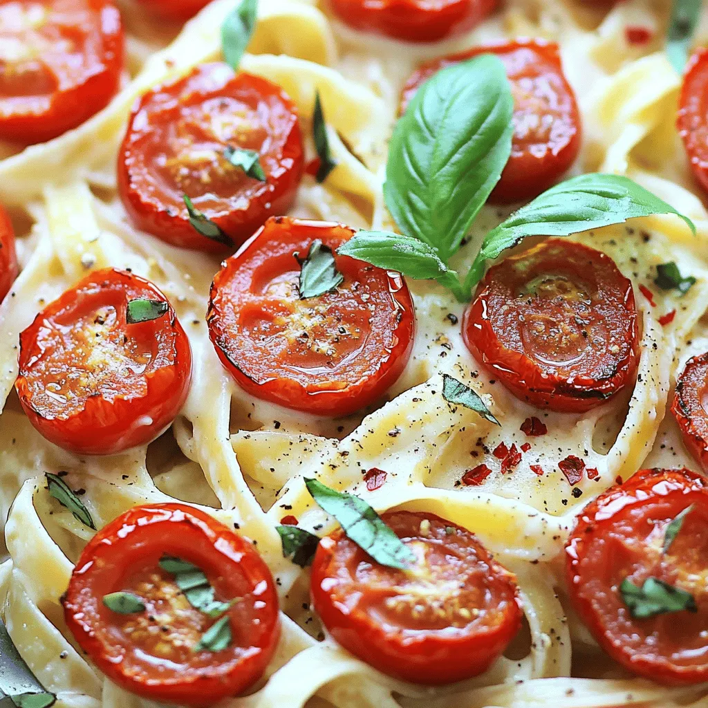 Creamy Roasted Tomato Pasta Simple and Tasty Delight